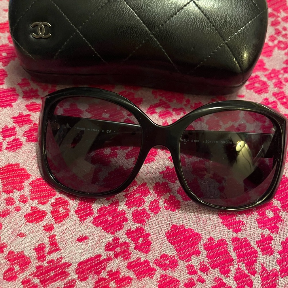Authentic Chanel Polarized Sunglasses